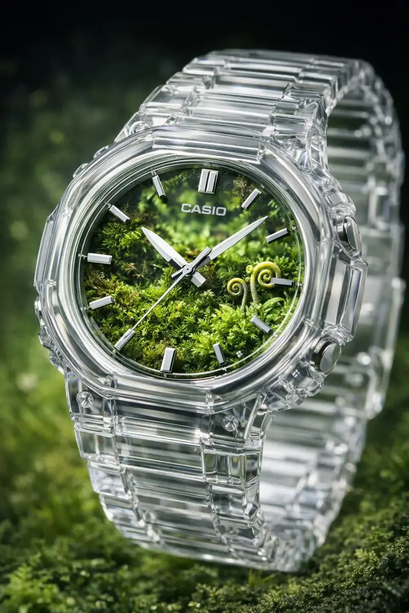 Preview of Crystal Terrarium Watch Product Shot