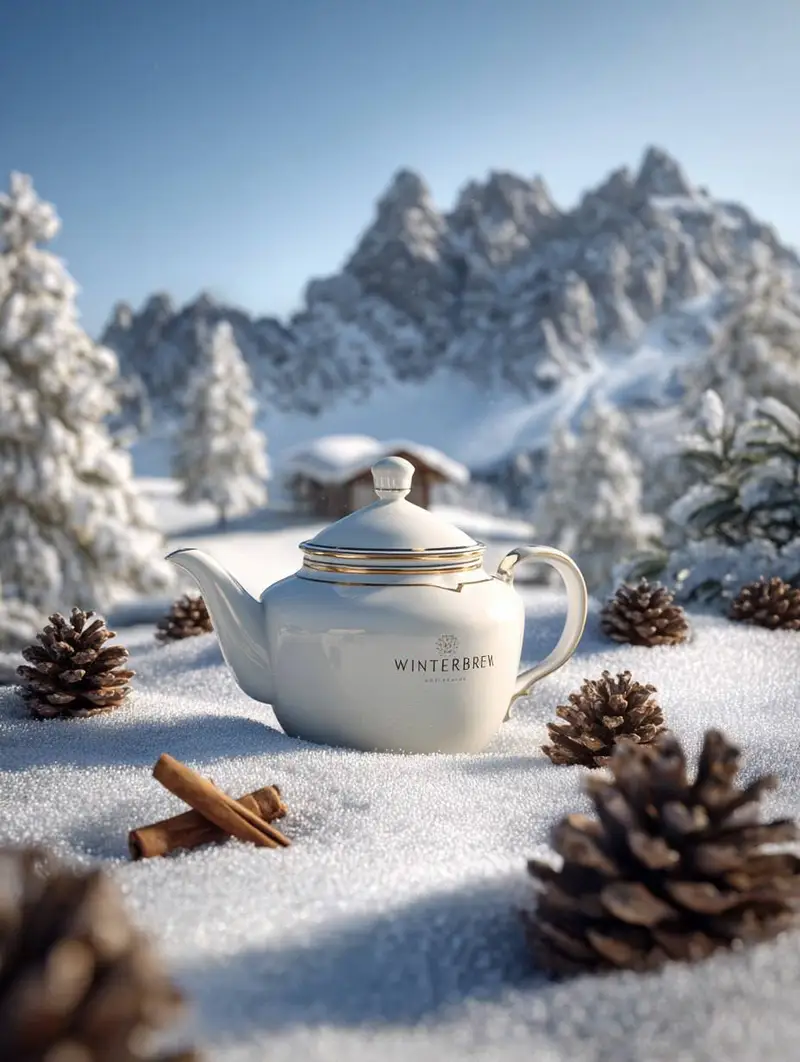 پیش‌نمایش Premium Winter Product Photography in Alpine Setting