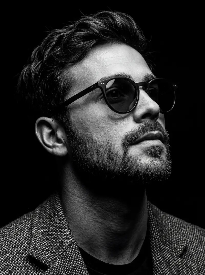 Preview of B&W Chiaroscuro Portrait
