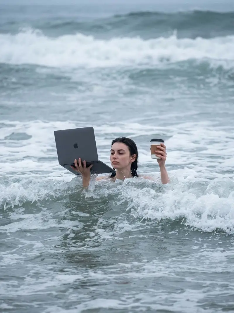 Preview of Ironic Ocean Office Meme