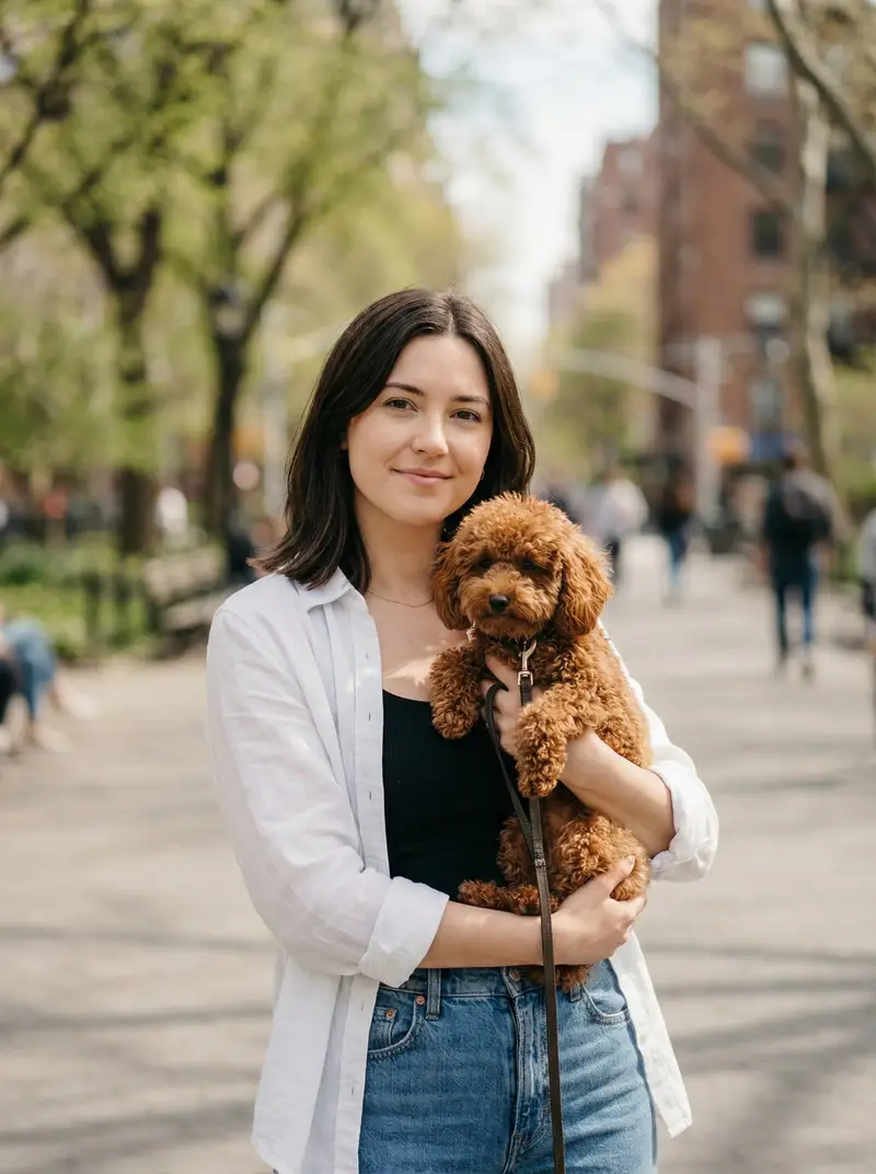 پیش‌نمایش Detailed JSON-structured prompt for a lifestyle portrait photograph