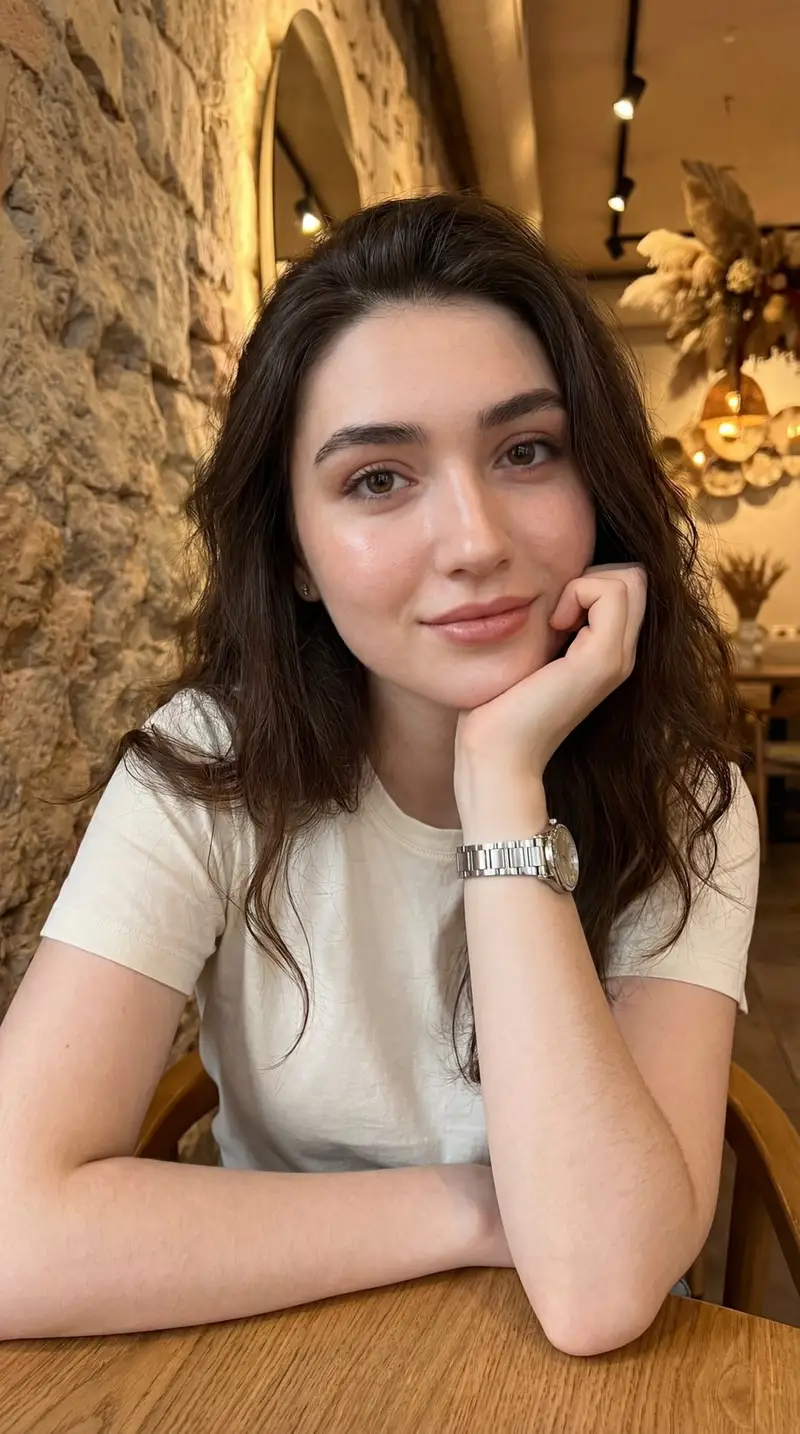 پیش‌نمایش Identity-Locked Café Portrait