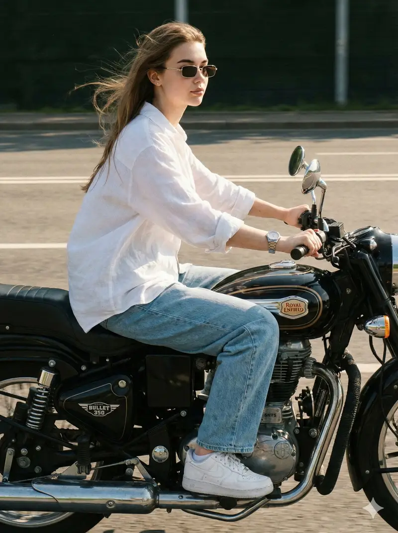 Preview of Identity-Locked Motorcycle Ride Photo