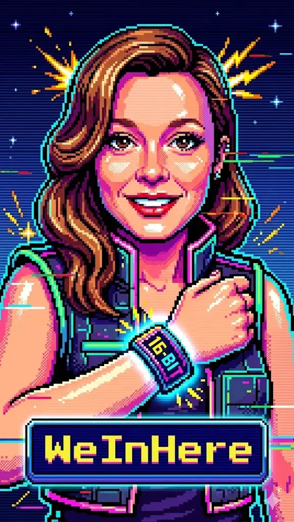 پیش‌نمایش 16-Bit Arcade Character Generator