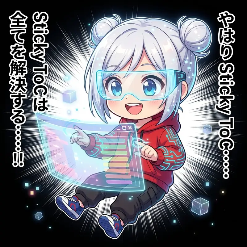 Preview of Chibi Character Operating a Cyber Window Prompt