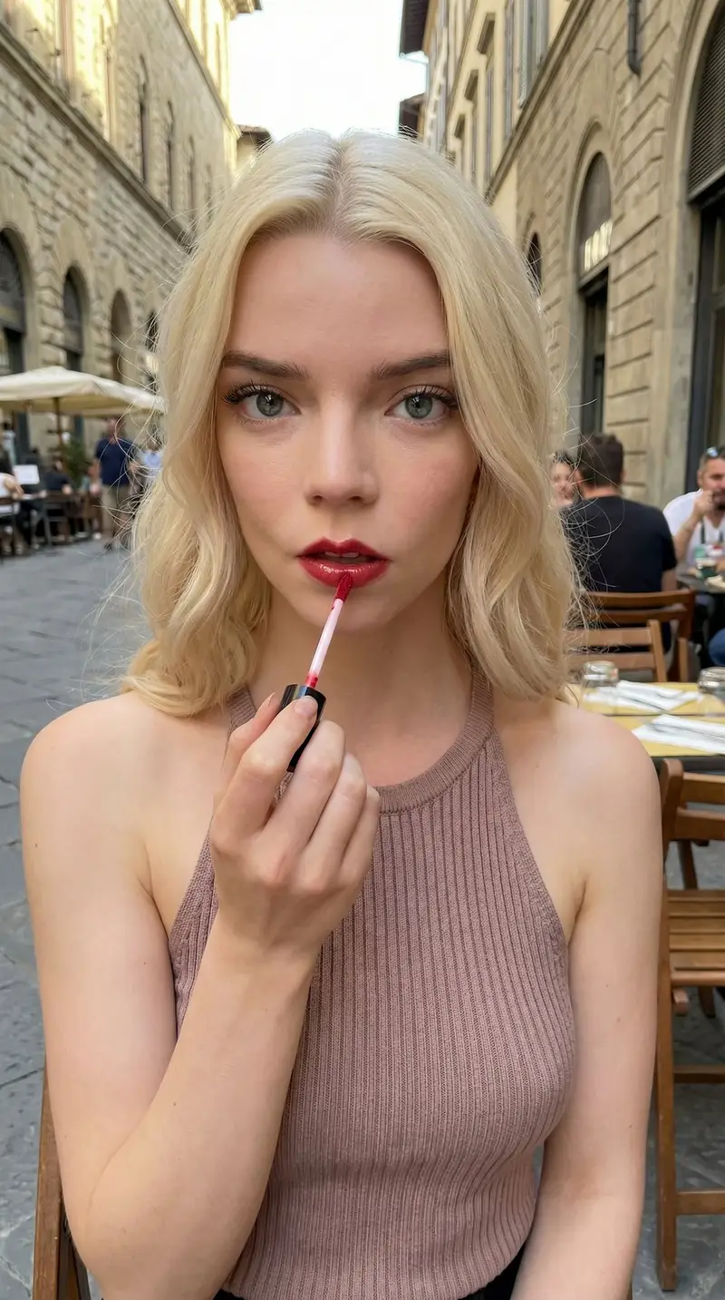 Preview of Candid Cafe Beauty Portrait