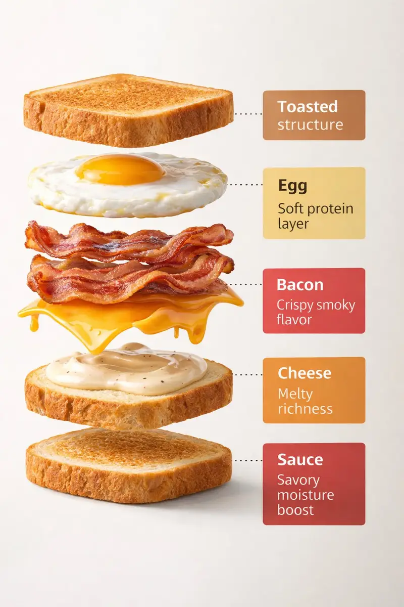 Preview of Exploded View Sandwich Animation Prompt