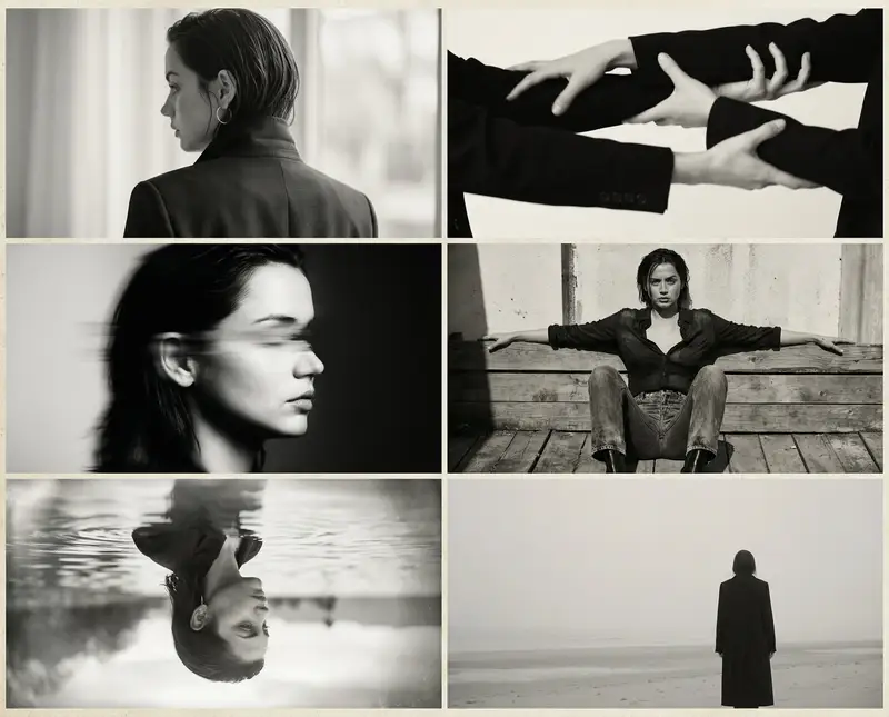 Preview of Six-Image 90s Zine Fashion Collage