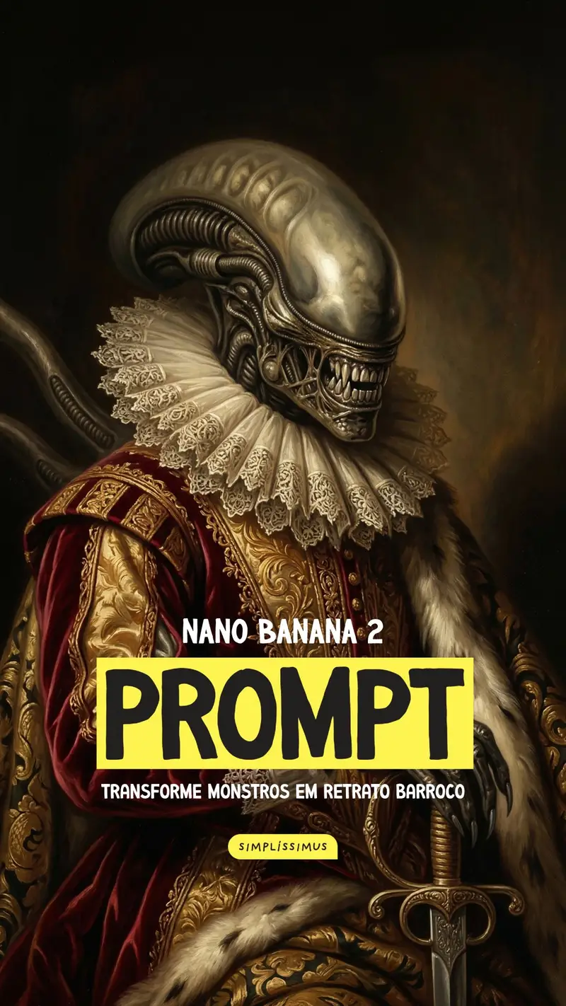 Preview of Baroque Portrait Conversion Prompt for Nano Banana 2
