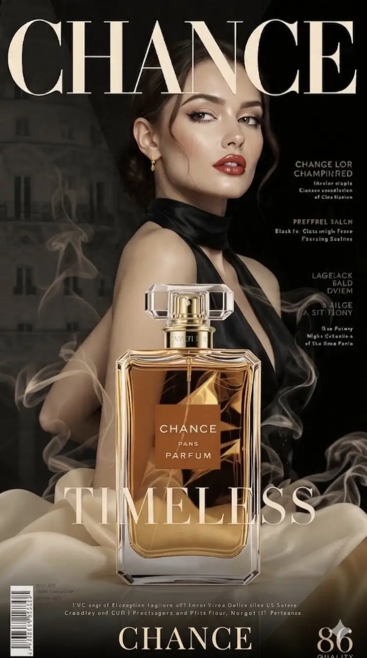 پیش‌نمایش جلد مجله عطر لوکس
