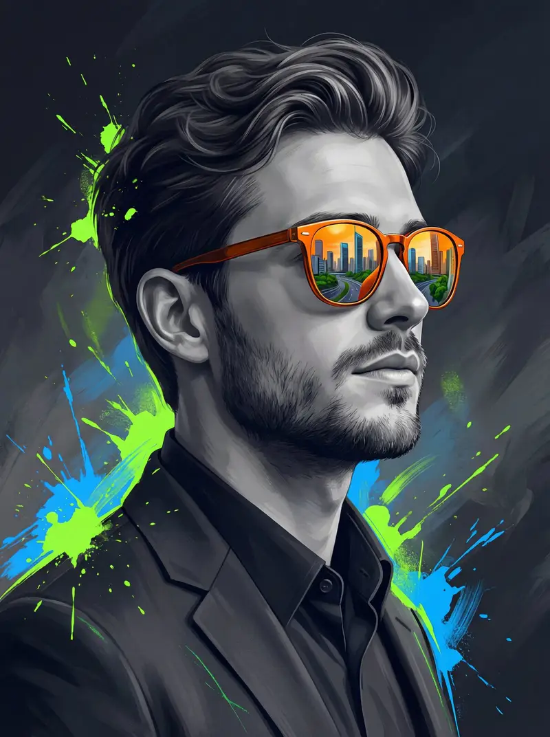 Preview of Surreal Cinematic Digital Illustration Prompt