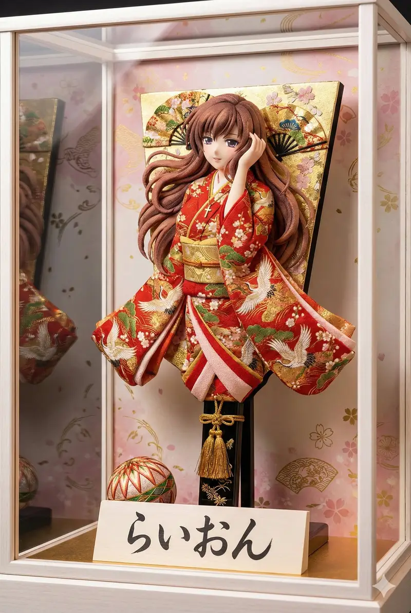 پیش‌نمایش 3D Hagoita (Japanese Battledore) Image Generation Prompt