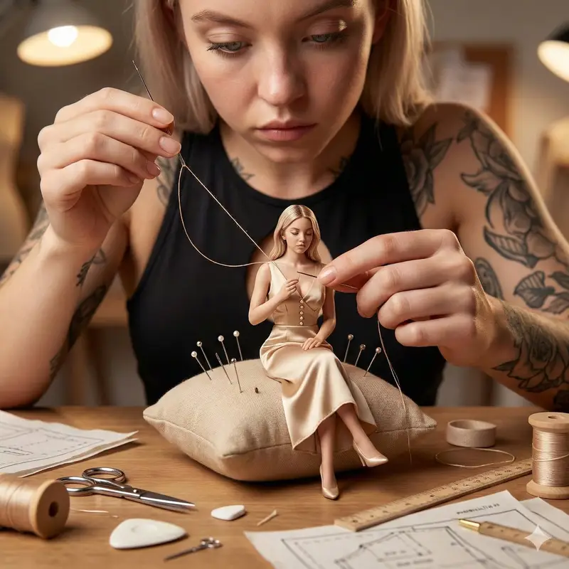 Preview of Cinematic Miniature Tailoring Realism