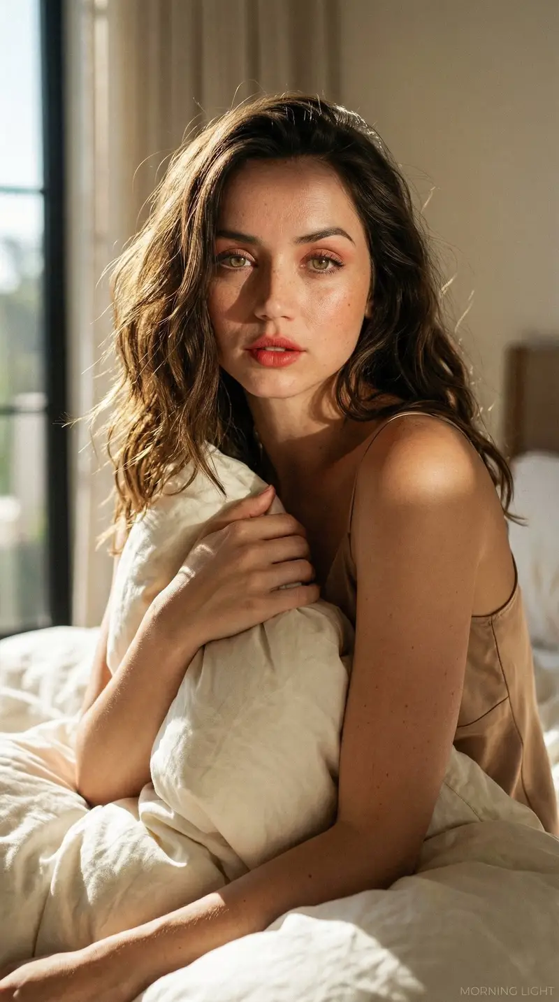Preview of Morning Light Series Cinematic Portrait (Urdu/Hindi JSON)