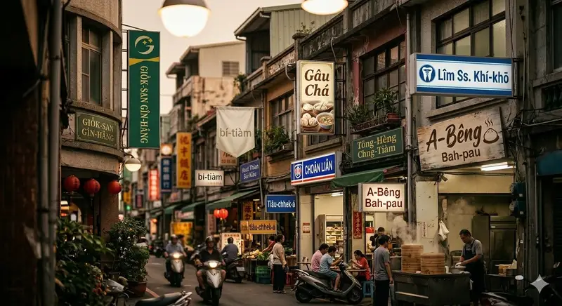 Preview of Generating Romanized Taiwanese streetscape with Nano Banana 2