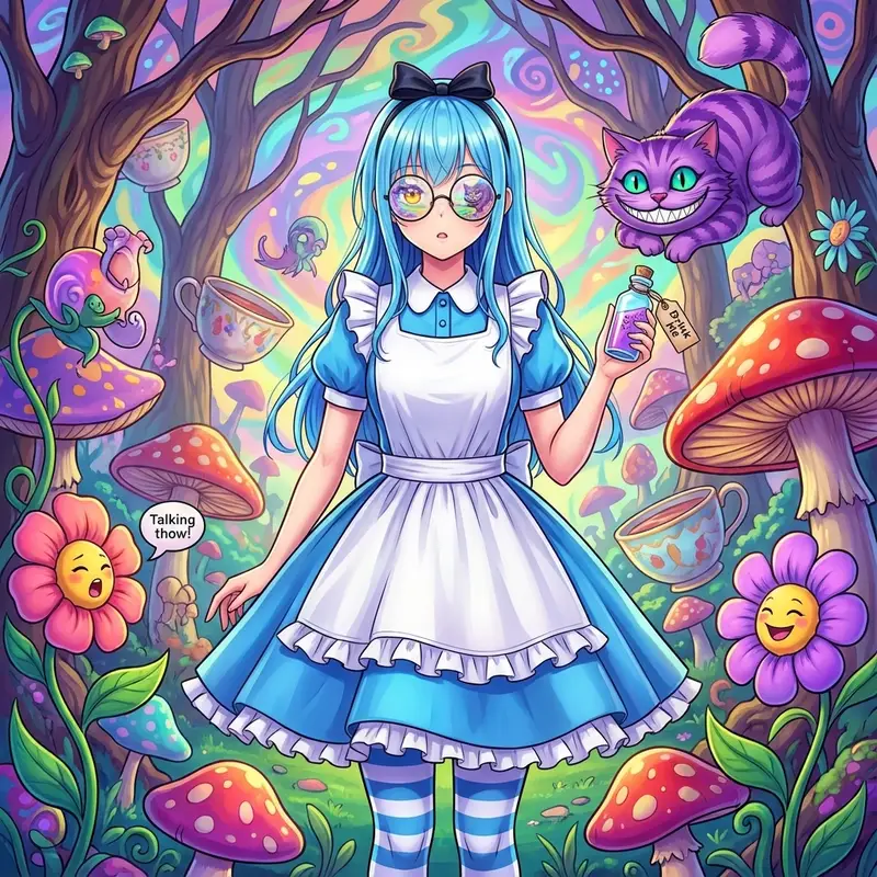 Preview of Alice in Wonderland Transformation Prompt