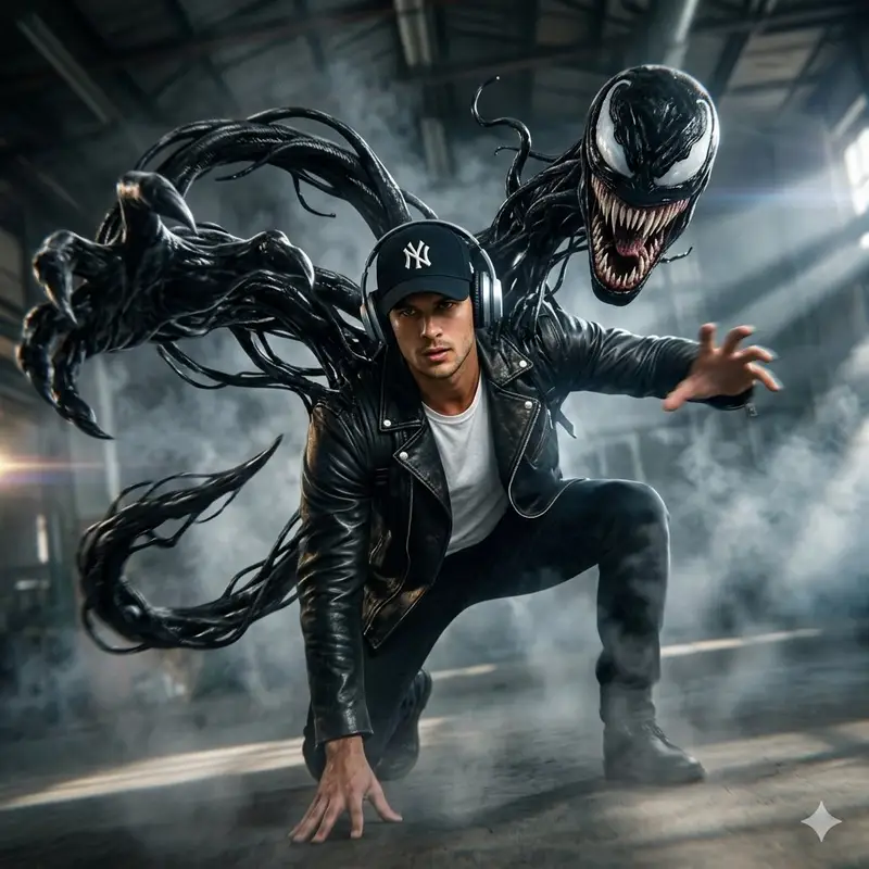 Preview of Cinematic Venom Symbiote Action Scene
