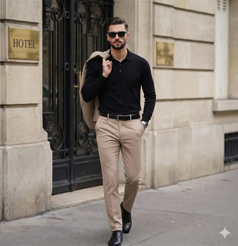 Preview of Sophisticated Men's Street Style Editorial