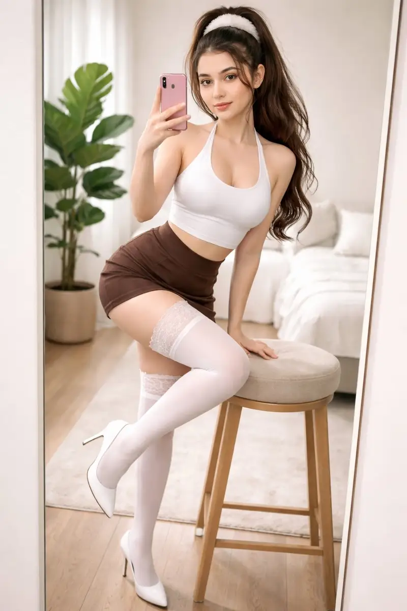Preview of Modern Lifestyle Mirror Selfie Prompt