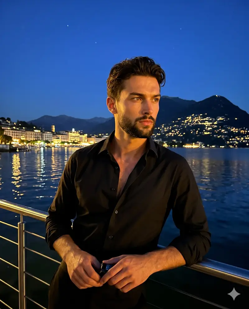 پیش‌نمایش پرتره سینمایی شب کنار دریاچه