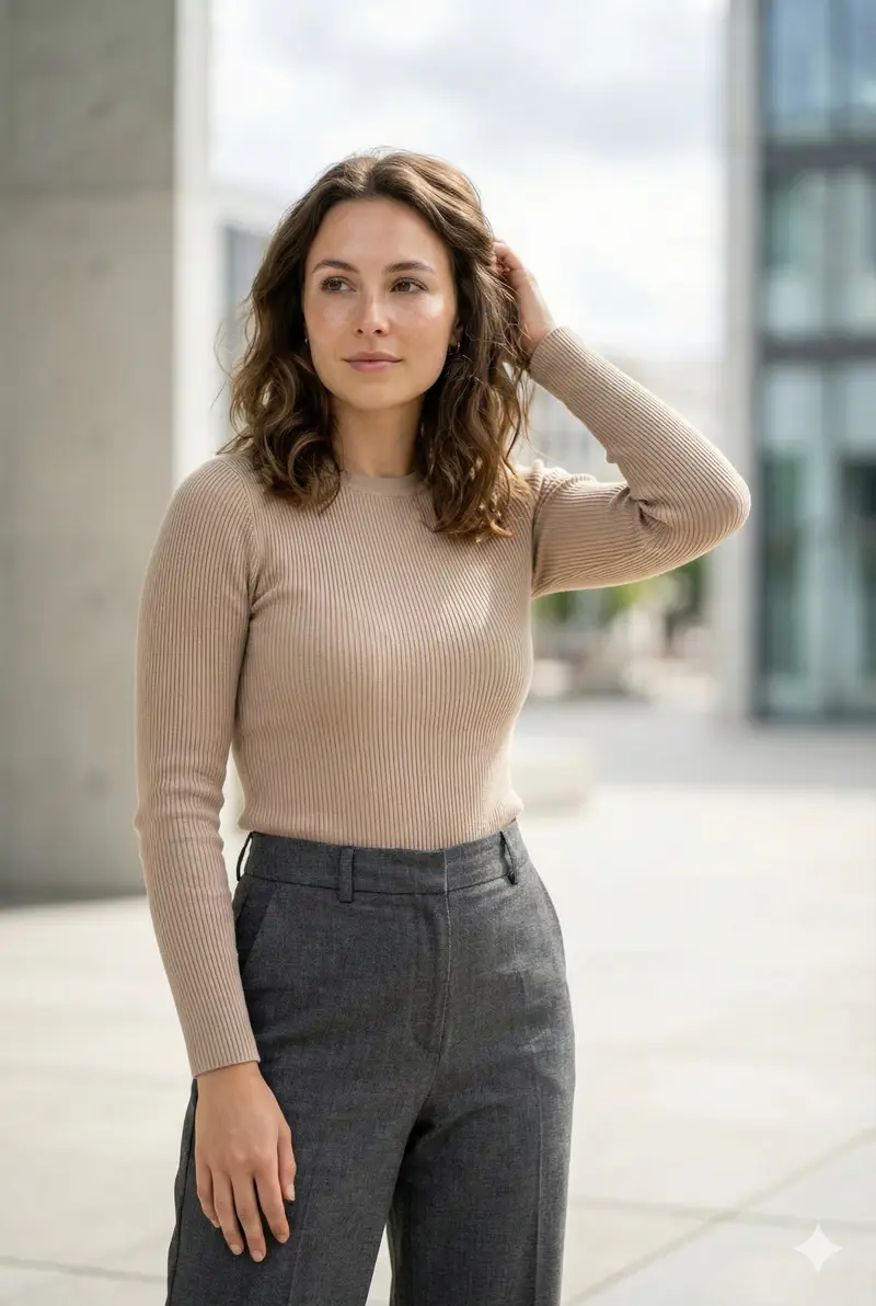 Preview of Editorial Urban Fashion Portrait Prompt