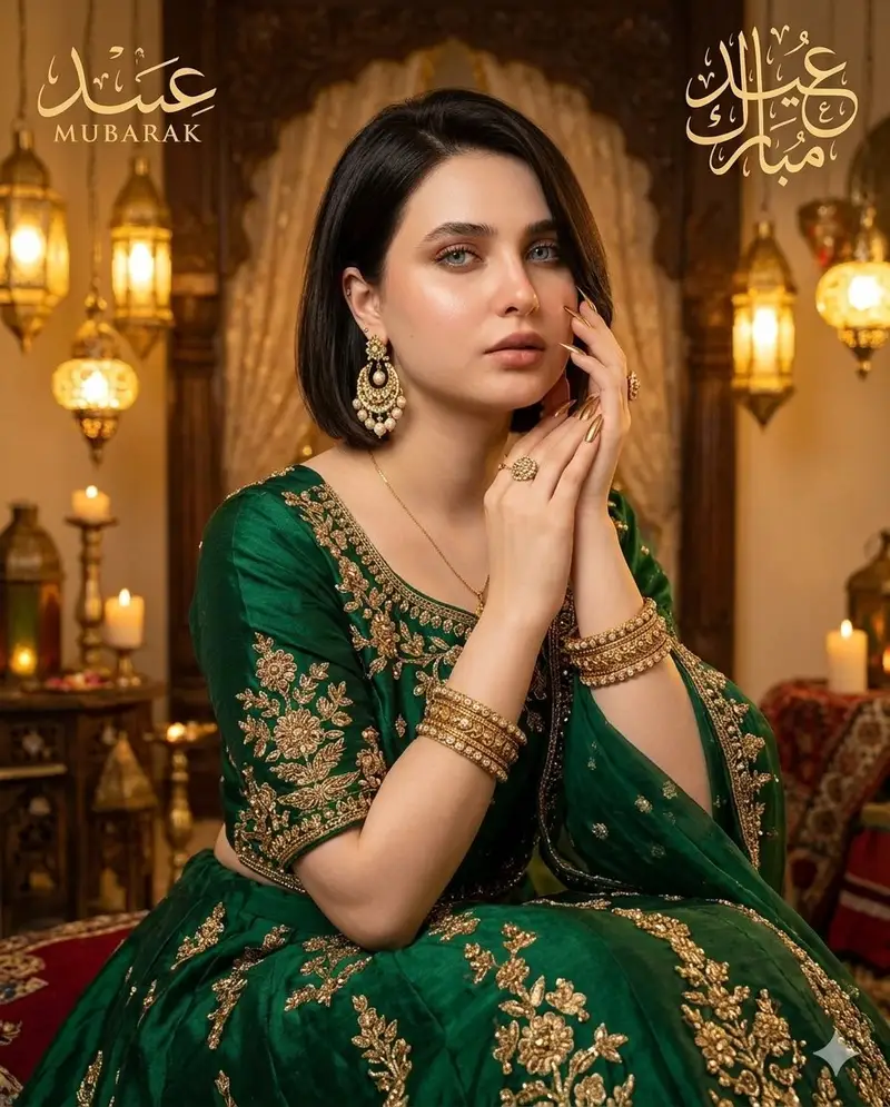پیش‌نمایش Eid Mubarak Portrait