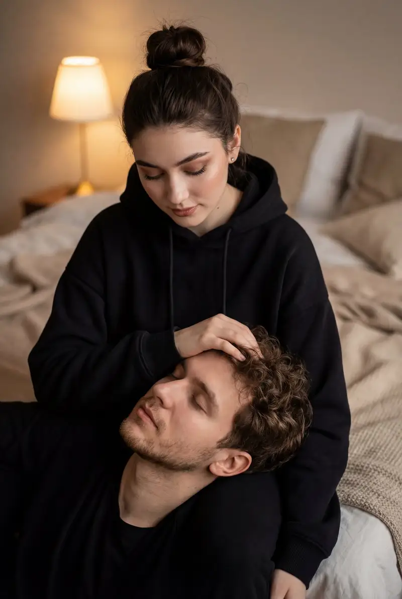 Preview of Cinematic Intimate Couple Portrait