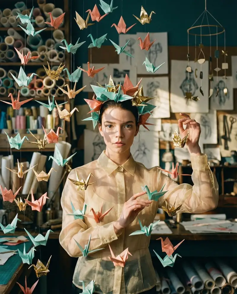 Preview of Paper Symphony Editorial Fashion Shoot