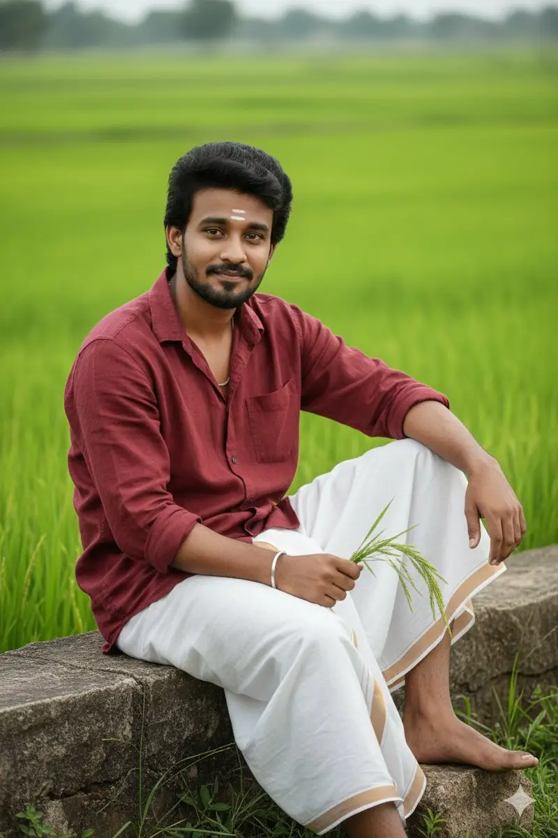 Preview of Pongal Festival Photo Prompt for Gemini Nano Banana