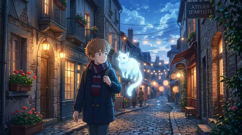 پیش‌نمایش Makoto Shinkai Inspired Anime Cinematic Scene