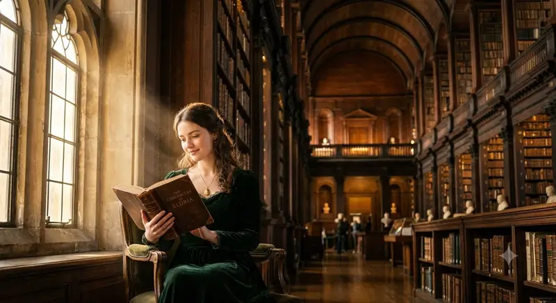 پیش‌نمایش Grand Library Reader Portrait
