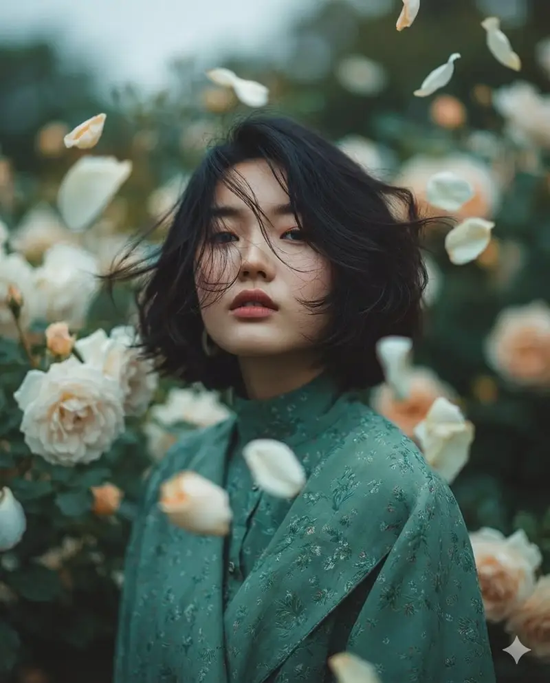Preview of Dreamy Fine-Art Portrait in Ethereal Garden