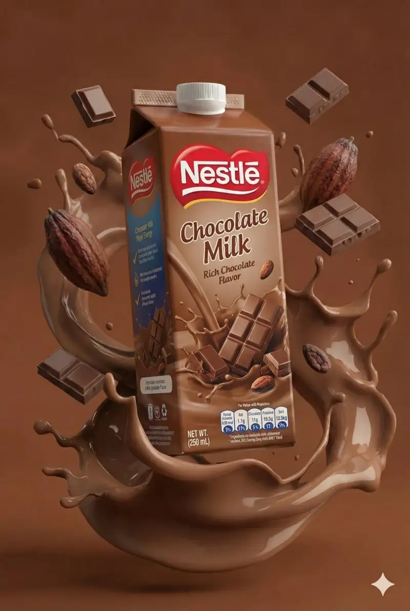 Preview of Structured JSON Prompt for Juice Box Product Photography