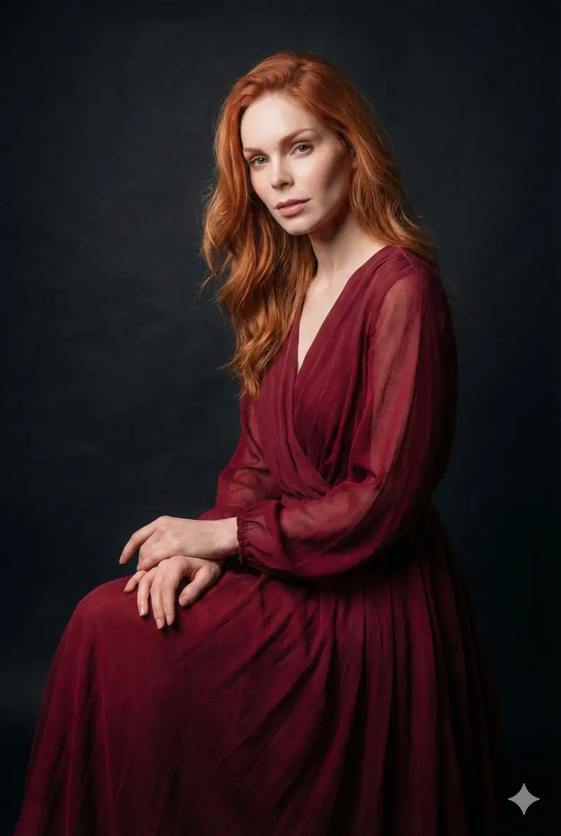 Preview of Ethereal Long Exposure Cinematic Portrait Prompt