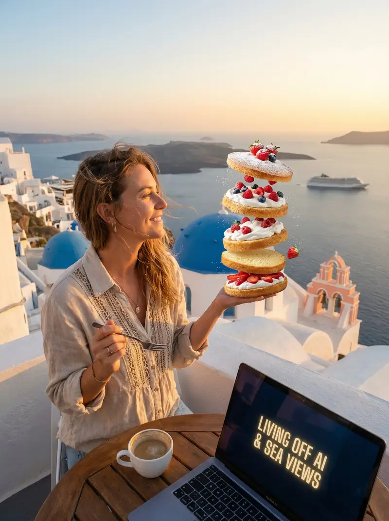 پیش‌نمایش Dessert Nomad Dream: Cinematic Food and Travel Fusion