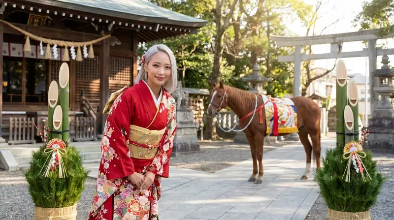 Preview of New Year's Greeting Prompt (Year of the Horse)