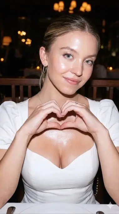 پیش‌نمایش Sydney Sweeney Aesthetic Flash Portrait (Gloorv Signature)