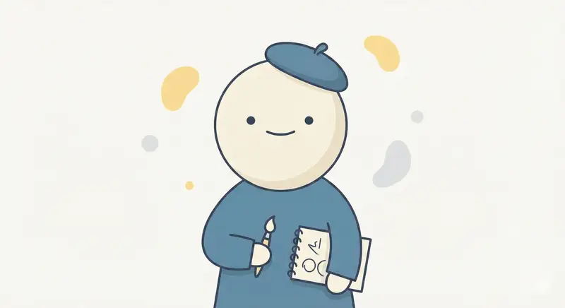 Preview of Minimal Character Illustration Template