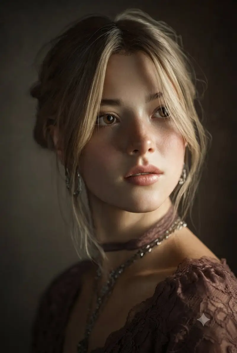 Preview of Painterly Studio Portrait