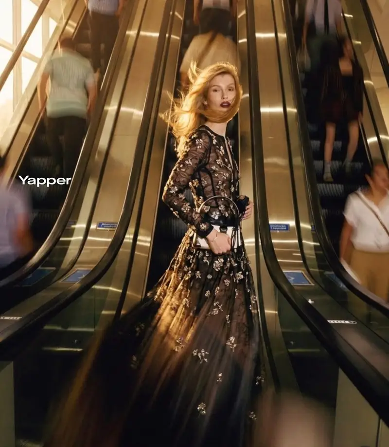 Preview of Cinematic Fashion Photograph with Motion Blur