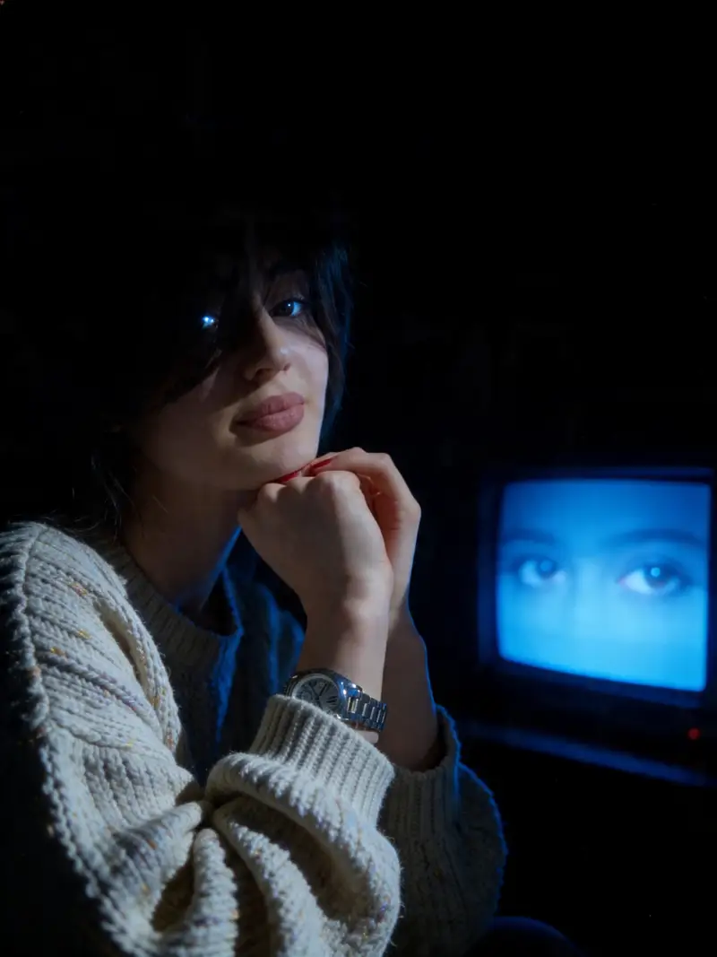 Preview of Cinematic Late-Night Portrait