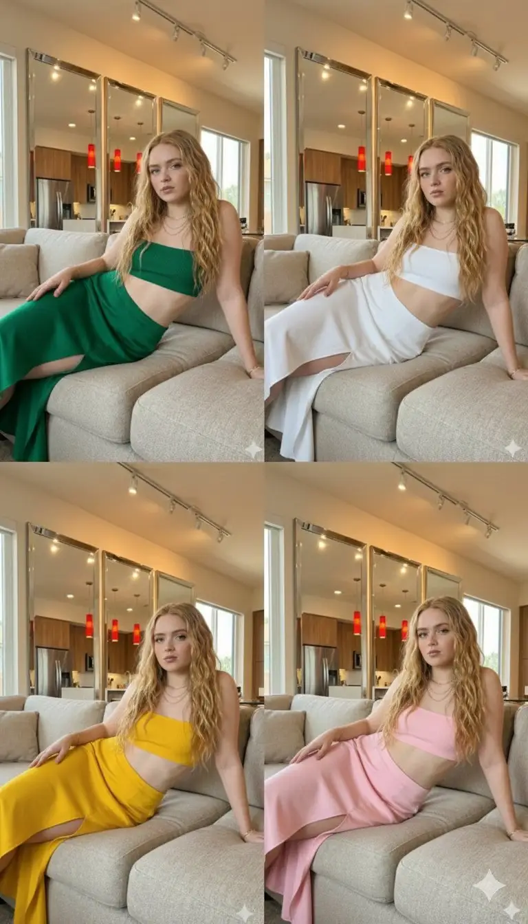 Preview of Multi-Celebrity Clone Fashion Collage Scenarios