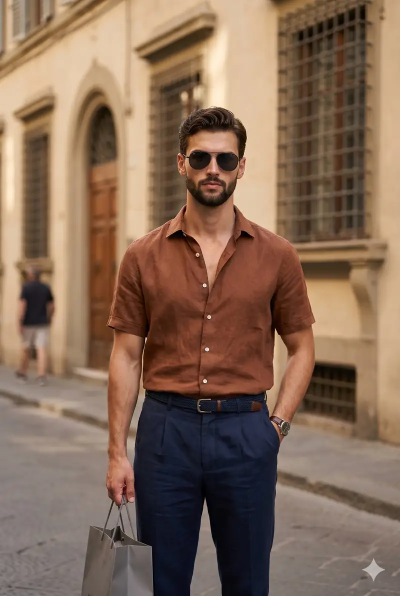 Preview of European Urban Menswear Style Portrait