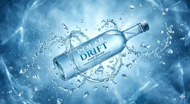 Preview of Levitating Bottled Water Commercial Prompt