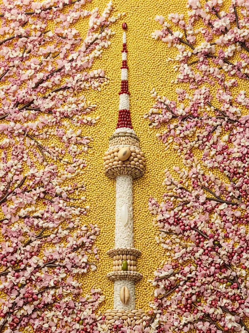 Preview of Maximalist Grain Art Prompt for Nano Banana 2