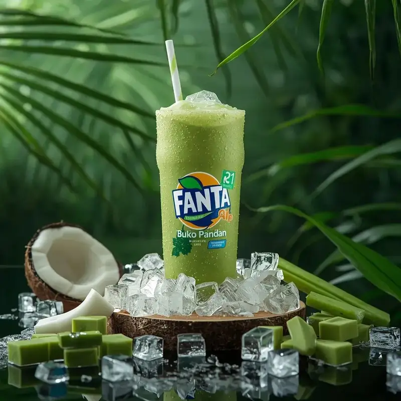 Preview of Hyper-realistic Fanta Product Shot Prompt