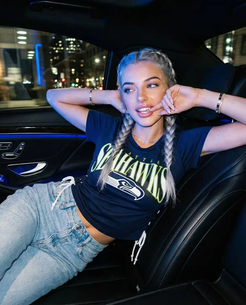 Preview of Moody Cinematic Nighttime Car Portrait (NFL Fan)