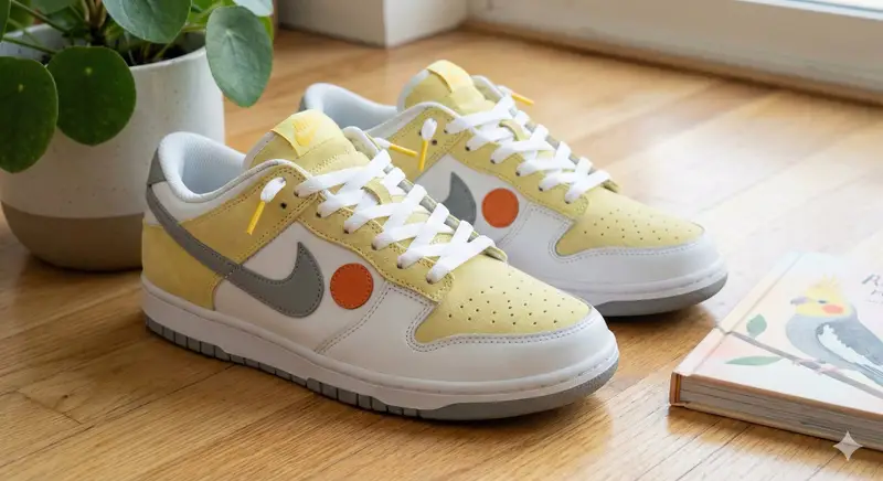 Preview of Cockatiel Model Sneakers Generated by Nano Banana Pro