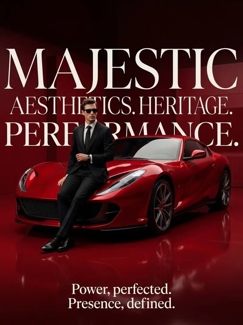 Preview of Luxury Surrealist Automotive Poster