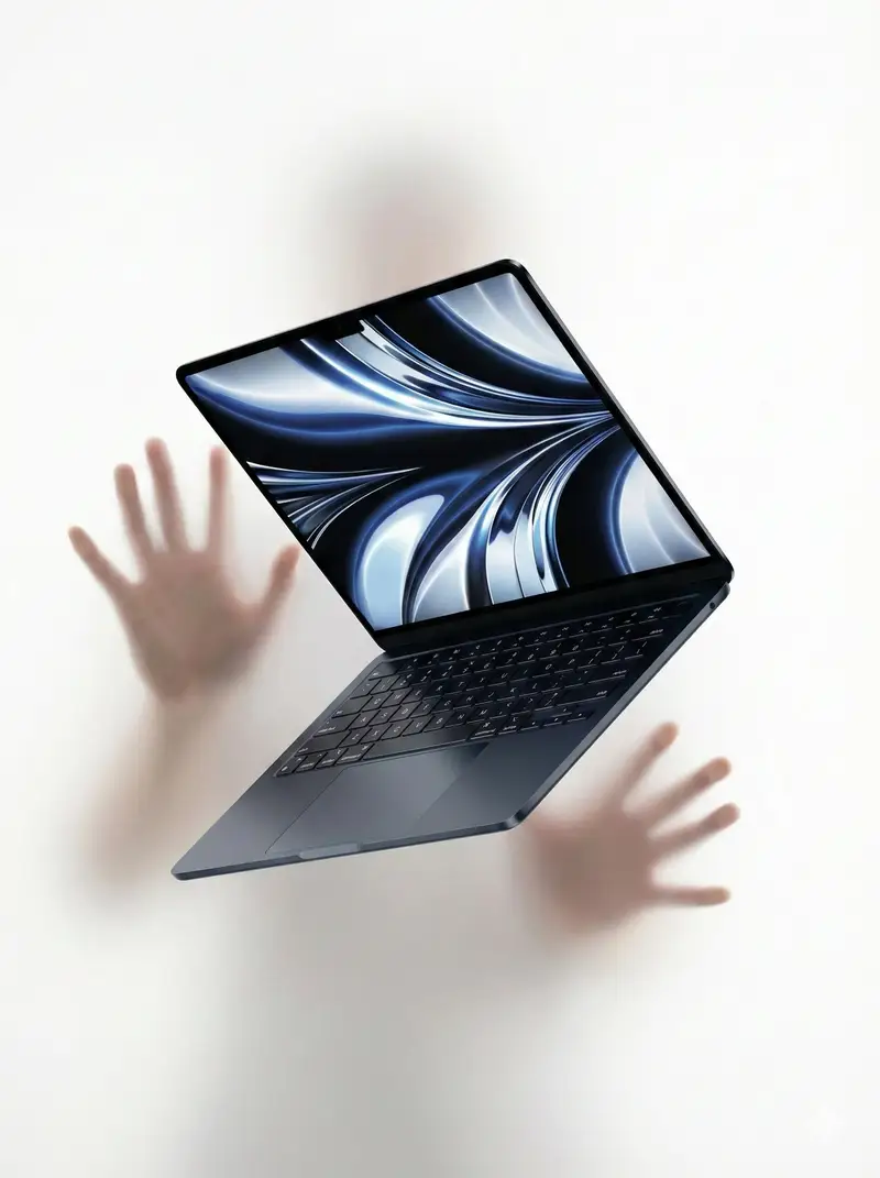 Preview of Ethereal Product Visual with Frosted Glass Hands